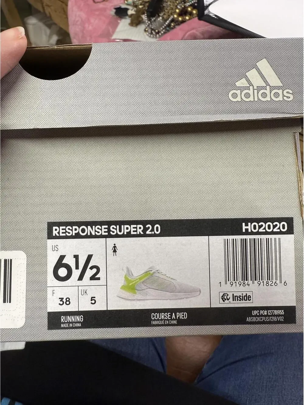 Adidas Response Super 2.0 Running Shoes Women's Size 6.5